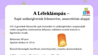 Szívlámpás - saját szükségleteink felismerése, asszertivitás alapjai